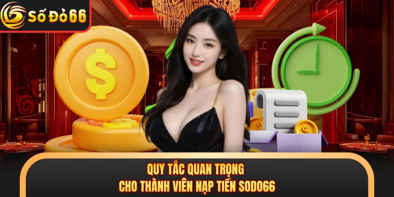 Quy tắc quan trọng cho thành viên nạp tiền SODO66