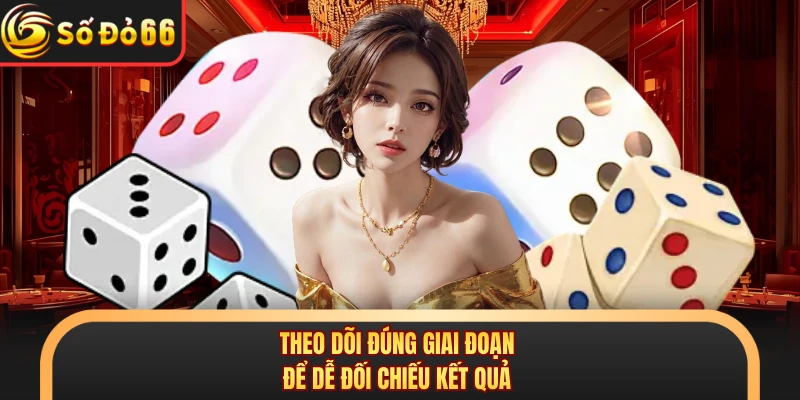 Theo dõi đúng giai đoạn để dễ đối chiếu kết quả